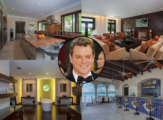 Matt Damon, Miami Beach home Matt Damon, Miami Beach home
